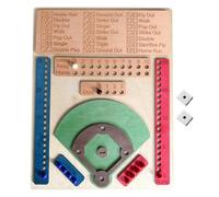 Gioco da tavolo da baseball, gioco di dadi da baseball, gioco da tavolo in legno, gioco da baseball in tutti i settori, gioco da tavolo da baseball in legno con dadi, gioco da tavolo sportivo per