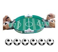Gioco da tavolo da calcio con dita - Tovaglietta compatta, gioco di calcio interattivo, robusto design in miniatura, facile da giocare, doppio giocattolo da campo per bambini, genitori, camere