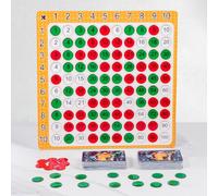Gioco da tavolo da tavolo con blocchi matematici in legno per ragazze,