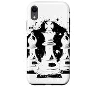 Gioco da tavolo della regina e del re degli scacchi Custodia per iPhone XR