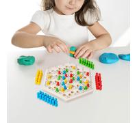 Gioco da tavolo di strategia del cervello del triangolo per regalo di festa