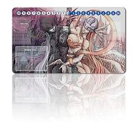 Gioco da tavolo Digimon + Gift Free Bag,TCG Card Game Table Mat Dimensioni 60 x 35 cm Mouse Pad compatibile con MTG TCG Digimon with Card Zone (33)