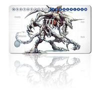 Gioco da tavolo Digimon + Gift Free Bag,TCG Card Game Table Mat Dimensioni 60 x 35 cm Mouse Pad compatibile con MTG TCG Digimon with Card Zone (3583490)