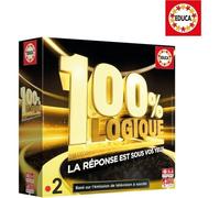 Gioco da Tavolo Educa 100% Logique 2-6 Giocatori 432 Domande 11 Livelli