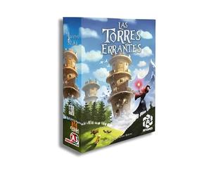 Gioco da tavolo familiare e strategico Las Torres Errantes | da 2 a 7 giocatori da 8 anni | maghi, torri mobili, incantesimi interattivi e pozione magica | Chi arriverà per primo alla torre del corvo?