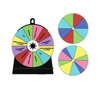 Gioco Da Tavolo Fortune Spin: Selettore Del Segmento Di Colore, Strumento Decisionale, Spinner Draw, Visualizzazione Della Scelta Del Concorso | Ruota Girevole A Dodici Sezioni Posiziona