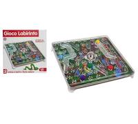 Gioco da Tavolo Generico Labirinto Scale e Serpenti 3D - 2-4 Giocatori, Età 3+ - Gioco di Abilità e Equilibrio con Percorsi Tridimensionali e Serpenti