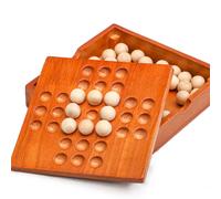 Gioco Da Tavolo Giocattolo Educativo Classico per Adulti. Solitario per Scacchi