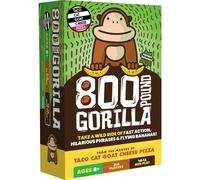 Gioco da tavolo Gorilla da 800 libbre di Taco Cat Pizza al formaggio di capra - Divertente gioco di carte per famiglie per bambini e adulti - Ott