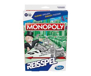 GIOCO DA TAVOLO HASBRO GAMING Monopoly Gioca Ovunque - Versione da viaggio, Età 6+ anni