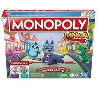 GIOCO DA TAVOLO HASBRO MONOPOLY JUNIOR 2 GIOCHI IN 1 (GAMES)