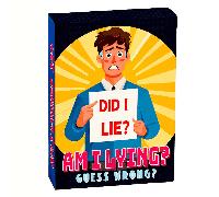 Gioco da tavolo "Ho mentito?", solitario, gioco di festa per famiglie, bugie, gioco da bere, gioco di carte, gioco divertente da tavolo con punizioni, intrattenimento interattivo molto interessante, g