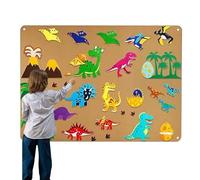 Gioco da tavolo in feltro 3D con tabellone per storie - Tabellone per storie in feltro ṕer bambini, Attività da parete sensoriale p̀er imparare a raccontare śtorie, Ţabellone ďa parete sensoriale