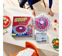 Gioco da tavolo interattivo con lettere folli, regalo diOgnissantin o Natale, sfida di lettere in inglese con suoni e luci, adatto per imparare lo spagnolo e l'inglese, gioco di gruppo (batterie non i