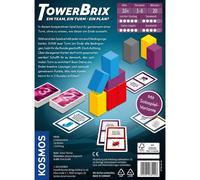 Gioco da tavolo Kosmos TowerBrix familiare e cooperativo 1-6 giocatori