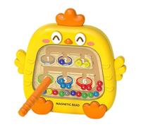 Gioco da tavolo labirinto magnetico - Giocattolo per contare il tema del pollo, Allenatore di abilità motorie di precisione Puzzle portatile per l'ordinamento dei colori | Attività di viaggio sigillat