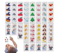 Gioco da tavolo Mahjong - Set da viaggio portatile con pietre da gioco, classico set di strategia per tutta la famiglia, leggero puzzle cinese, set da gioco interattivo, gioco da tavolo per adulti