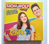 Gioco da tavolo " Me contro te " Monopoly Junior - Gioca con Lui e Sofi 5+