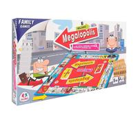 Gioco da tavolo "MEGALOPOLIS" 2-8 giocatori tabellone, dadi, pedine, banconote