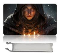 Gioco da tavolo MTG, tappetino da gioco + sacchetto impermeabile gratuito, bordi smussati, superficie in gomma liscia, MTG, PlayMat con Zona, carte da collezione e accessori (An Original MTG Playmat)