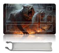 Gioco da Tavolo MTG Tappetino da Gioco + Sacchetto Impermeabile Gratuito,Superficie in Gomma Liscia, MTG PlayMat with Zone Carte da Collezione e Accessori (An Original Playmat