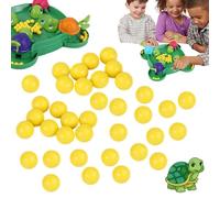Gioco da tavolo per bambini, Hungry Turtle, set di giocattoli interattivi, rapida per riflesso, attività pedagogica per sviluppare capacità di coordinazione, intrattenimento familiare