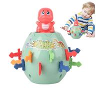 Gioco Da Tavolo Per Famiglie Pirate Barrel - Gioco Da Tavolo Con Funzione Di Banca Dei Soldi In ABS Da 381 G A Forma Di Dinosauro | 5.12x4.33x8.27 Pollici Di Giochi Interattivi A Di Dimension