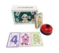 Gioco Da Tavolo Per Genitori E Bambini - Gioco Di Carte Con Abbinamento Modelli - Gioco Educativo Interattivo Con Campanello Sonoro Per Bambini Ragazzi E Famiglie