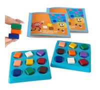 Gioco Da Tavolo Per Scacchi - Kit Di Scacchi Portatile Da Viaggio A 9 Colori Da 5,1x5,1x1,2 Pollici, Giochi Da Tavolo Per L'apprendimento Familiare, Giocattoli, Set Per Le Vacanze Delle Ragazze Dei Ra