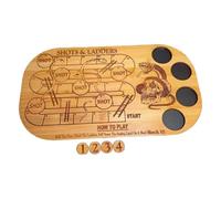 Gioco da tavolo per tiro e scale | e scale per adulti | Divertente gioco da tavolo per compleanno, matrimonio, serata di gioco, solo adulti, galline o cervi