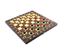 Gioco Da Tavolo Pieghevole Da Viaggio 34x34cm Set Da Backgammon Scacchiera