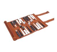 Gioco da tavolo portatile Backgammon; Set da viaggio per adulti; Roll Design; Puzzle Game per bambini