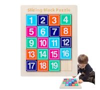 Gioco da tavolo puzzle scorrevole,Gioco di puzzle scorrevole numerico,Puzzle a di allenamento a velocità manuale - Puzzle a mano di gioco rompecab