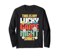 Gioco da tavolo - Questa è la mia notte di gioco fortunata Maglia a Manica