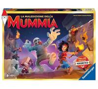 Ravensburger - la maledizione della mummia, gioco da tavolo, gioco in scatola per tutta la famiglia, da 2 a 5 giocatori, 8+ anni
