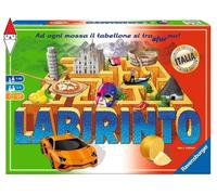 Ravensburger - Gioco da tavolo Labirinto Italia - 2-4 giocatori - 7+ anni - Edizione in italiano
