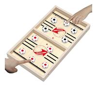 Gioco Da Tavolo Sling Puck: Gioco Da Tavolo Da Calcio Gonfiabile Per Due Giocatori Per Bambini E Famiglie | Giocattolo Interattivo In Legno Per Genitori E Figli Per Studenti Primari | Migliora Coordi