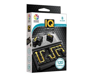 GIOCO DA TAVOLO SMART GAMES IQ Circuit - 120 Sfide, Rompicapo Logico, Età a partire dagli 8 anni