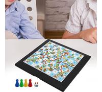 Gioco Da Tavolo Snake And Ladders Gioco Da Viaggio Portatile per La Famiglia