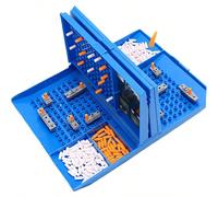 Gioco da tavolo strategico di battaglia navale per adolescenti, intrattenimento indoor, gioco interattivo a due giocatori, migliora la coordinazione mano-occhio, la concentrazione e le abilità di pens