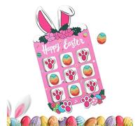 Gioco da tavolo strategico, giocattolo educativo a tema coniglietto, per vacanze primaverili in famiglia, per ragazzi e ragazze, a casa, scuola, classe, riunione di famiglia, feste, vacanze