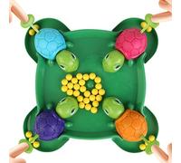 Gioco Da Tavolo - Tartaruga Affamata Interattiva, Giocattolo Educativo Genitore-figlio, Set Di Sfide Per I Riflessi Rapidi | Comodo Gioco Di Attività Per Famiglie Per Bambini Che Imparano Lo Sviluppo