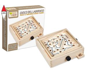 GIOCO DA TAVOLO TEOREMA GIOCO LABIRINTO IN SCATOLA CM 20X20