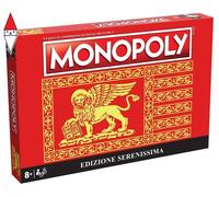 GIOCO DA TAVOLO THE-POKEMON-COMPANY MONOPOLY SERENISSIMA - VENEZIA