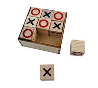 Gioco da tavolo Tic TAC Toe Tris e croci Gioco interattivo XO Gioco da tavolo