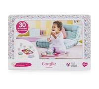 Gioco da Tè e Merenda Corolle Ma Dinette 30 Pezzi Pastello Floreale