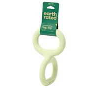 Earth Rated Tug of War - Giocattolo interattivo per cani adulti e cuccioli, impugnatura ergonomica, gomma naturale, piccolo, verde