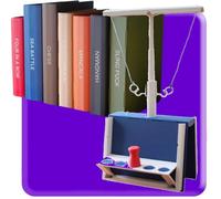 Gioco da viaggio magnetico nel design del libro - Hangman gioco per feste di famiglia, viaggi, feste, gioco da tavolo portatile 3D stampato per bambini e adulti, idea regalo perfetta