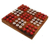 Gioco da viaggio Matematica Sudoku Etico in Legno 13x13x2.5cm