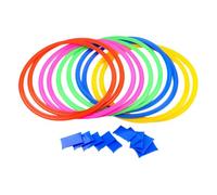 Gioco Degli Anelli Della Campana - Set Di Connettori Giocattolo Per L'allenamento Del Giochi, Percorso 'anello Di Agilità, Kit Di Gioco Per Bambini Attivi | Divertente Di Esercizi Di